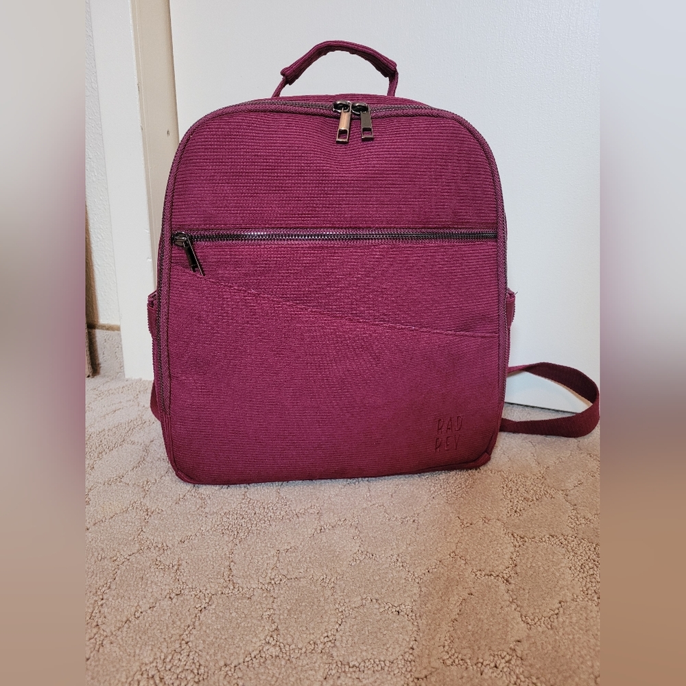 Rad Rev the 1 full size burgundy corduroy